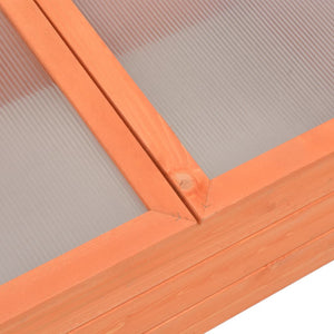 Θερμοκήπιο 100x50x34 εκ. Ξύλινο - PAKOBAZAAR