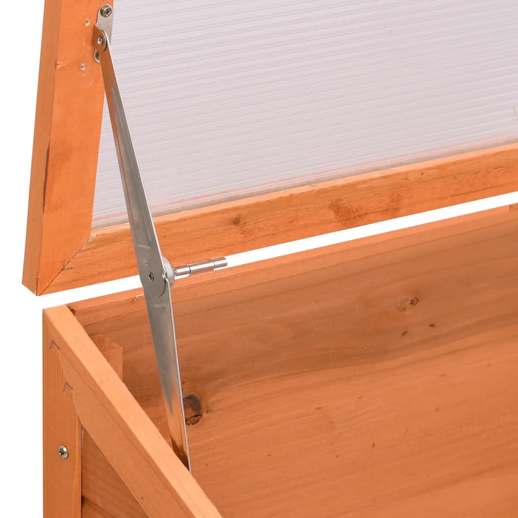 Θερμοκήπιο 180 x 57 x 62 εκ. Ξύλινο - PAKOBAZAAR