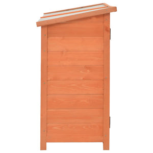 Αποθήκη Κήπου 128x42x91 εκ. Ξύλινη - PAKOBAZAAR