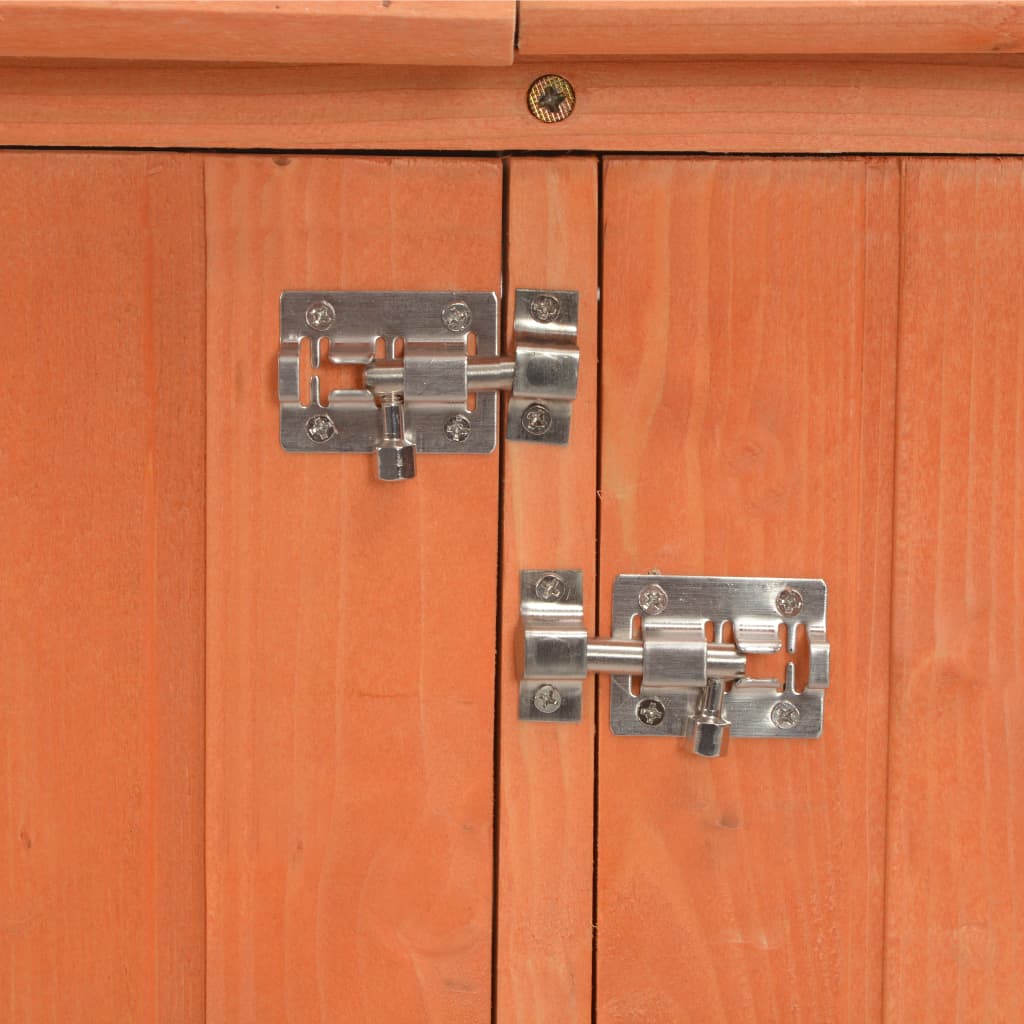 Αποθήκη Κήπου 128x42x91 εκ. Ξύλινη - PAKOBAZAAR