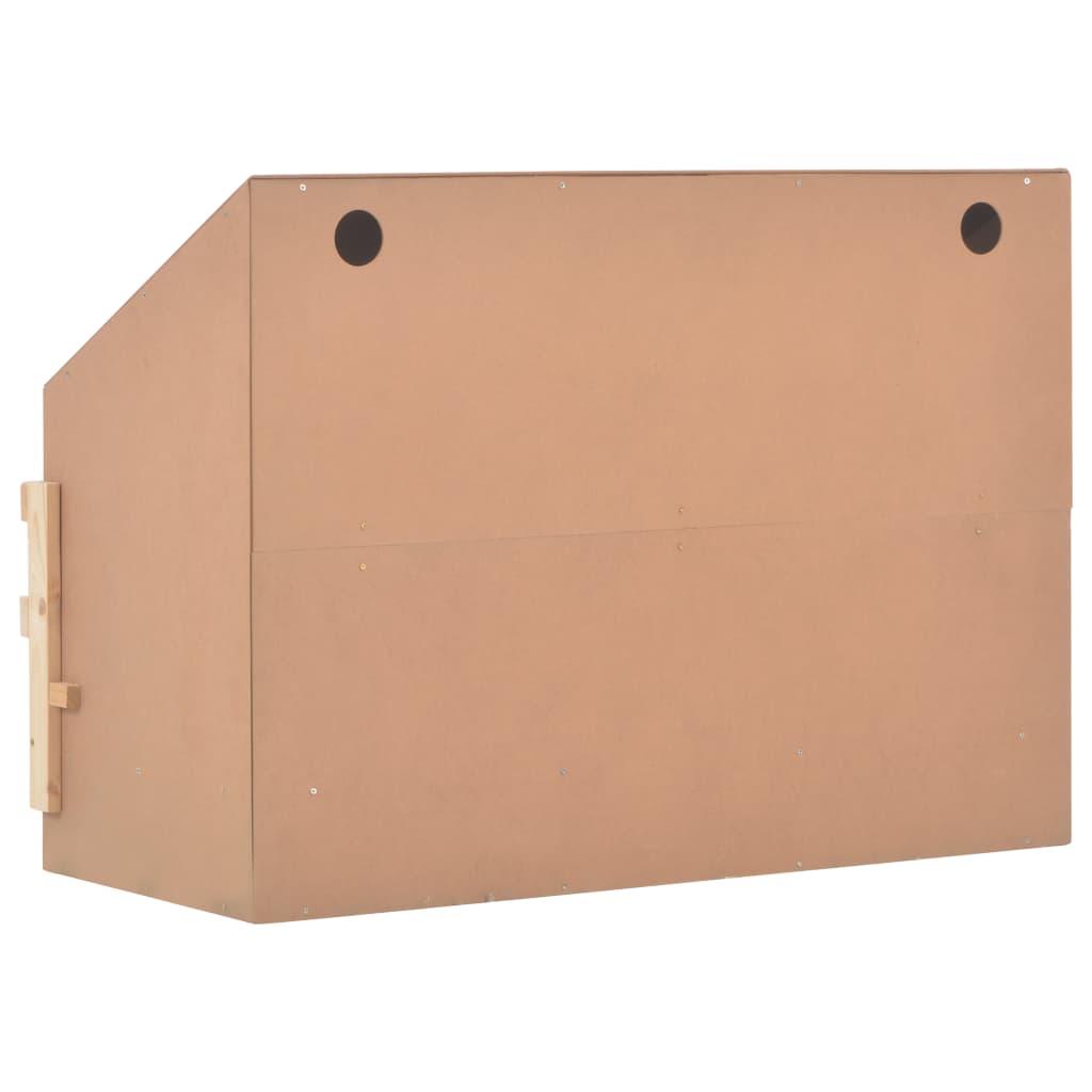 Φωλιά για Κότες με 3 Θέσεις 93x40x65 εκ. από Μασίφ Ξύλο Πεύκου - PAKOBAZAAR
