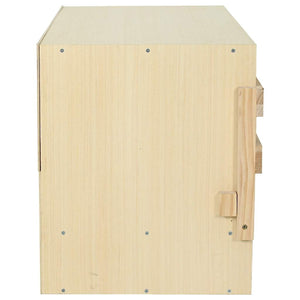 Φωλιά για Κότες με 3 Θέσεις 96x40x45 εκ. από Μασίφ Ξύλο Πεύκου - Pakobazaar
