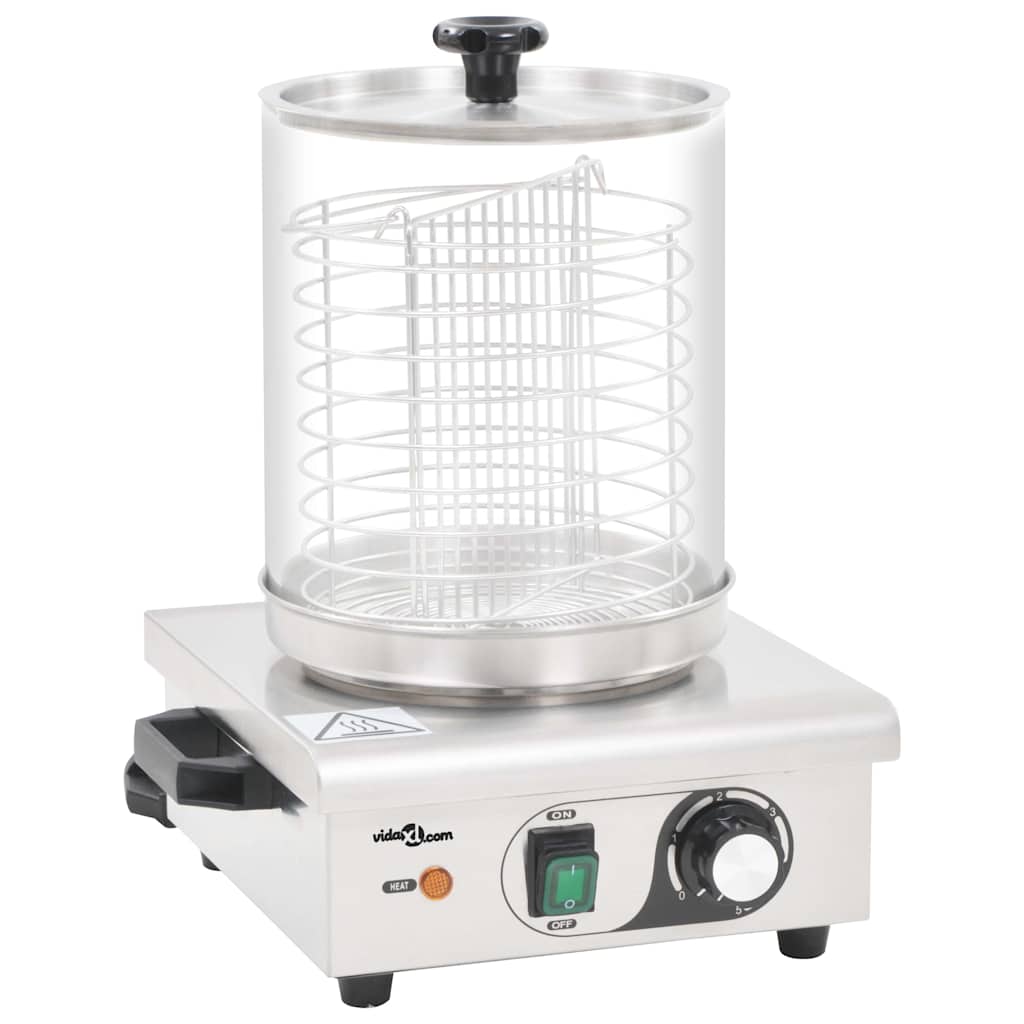 Συσκευή Hot Dog 450 W από Ανοξείδωτο Ατσάλι