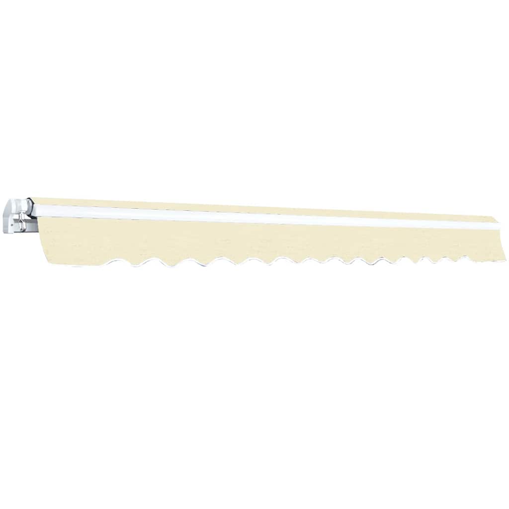 Τέντα Αναδιπλούμενη Χειροκίνητη Κρεμ 400 εκ. - PAKOBAZAAR