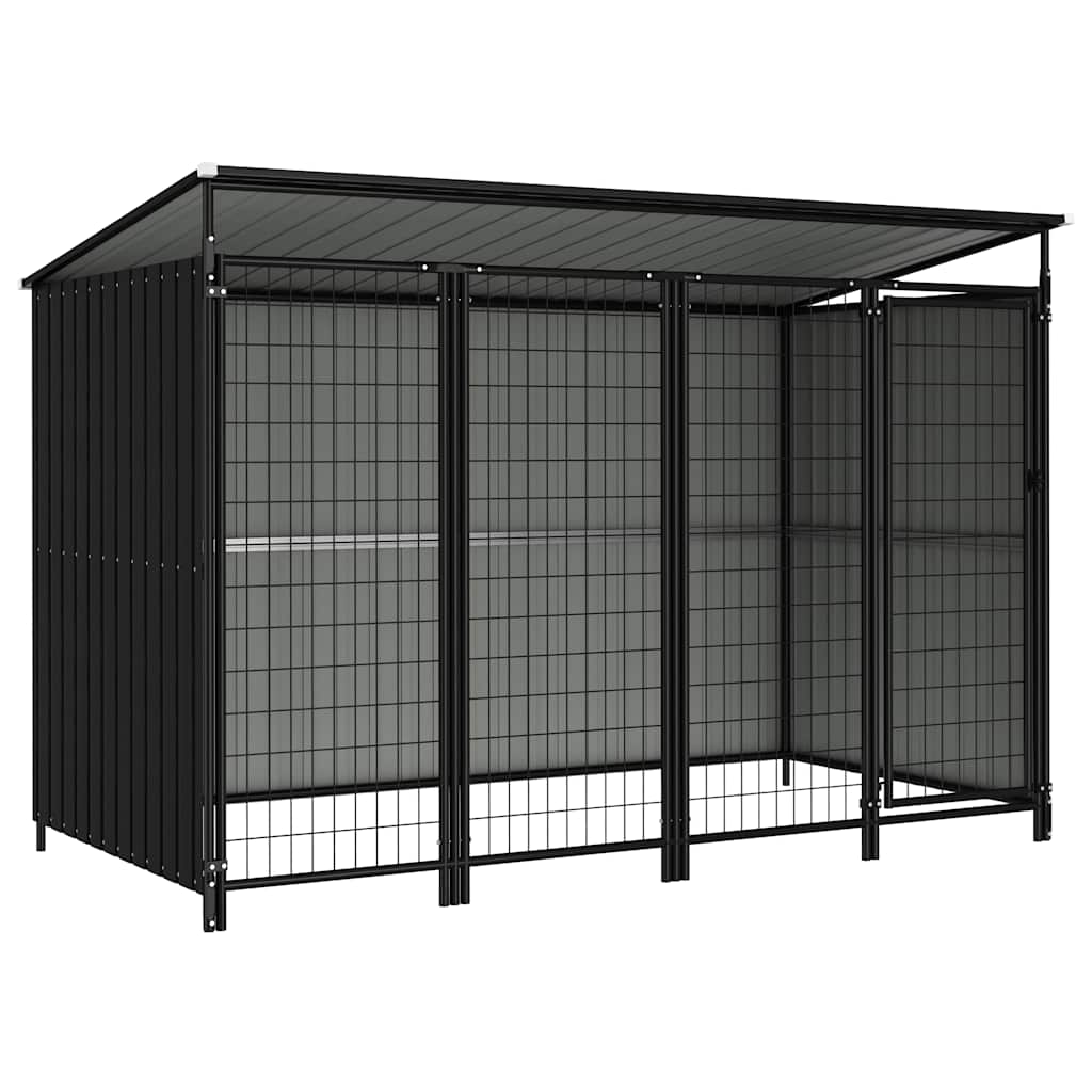 Κλουβί Σκύλου Εξωτερικού Χώρου 253 x 133 x 164 εκ. - Pakobazaar
