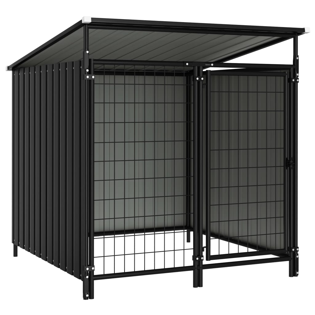 Κλουβί Σκύλου Εξωτερικού Χώρου 133 x 133 x 116 εκ. - Pakobazaar