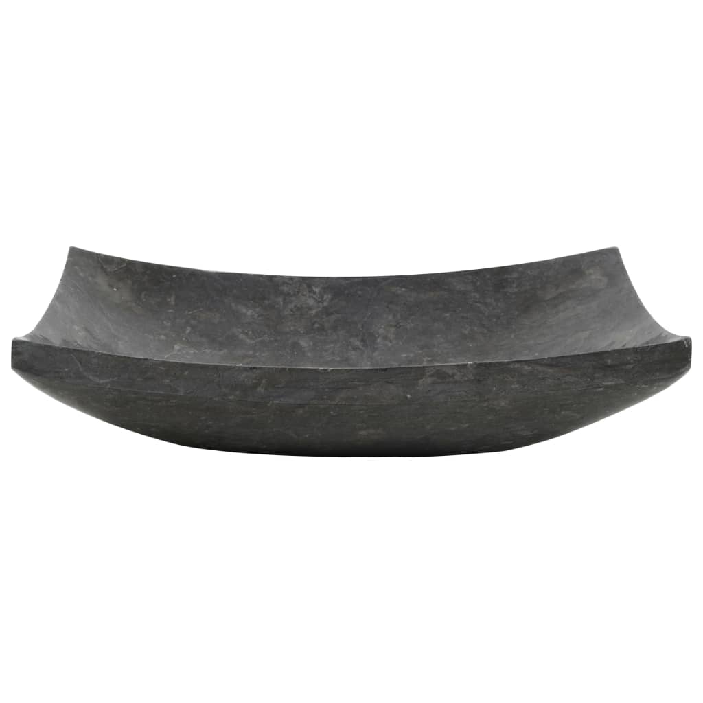 Νιπτήρας Μαύρος 50 x 35 x 12 εκ. Μαρμάρινος - Pakobazaar