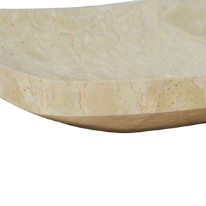 Νιπτήρας Κρεμ 50 x 35 x 12 εκ. Μαρμάρινος