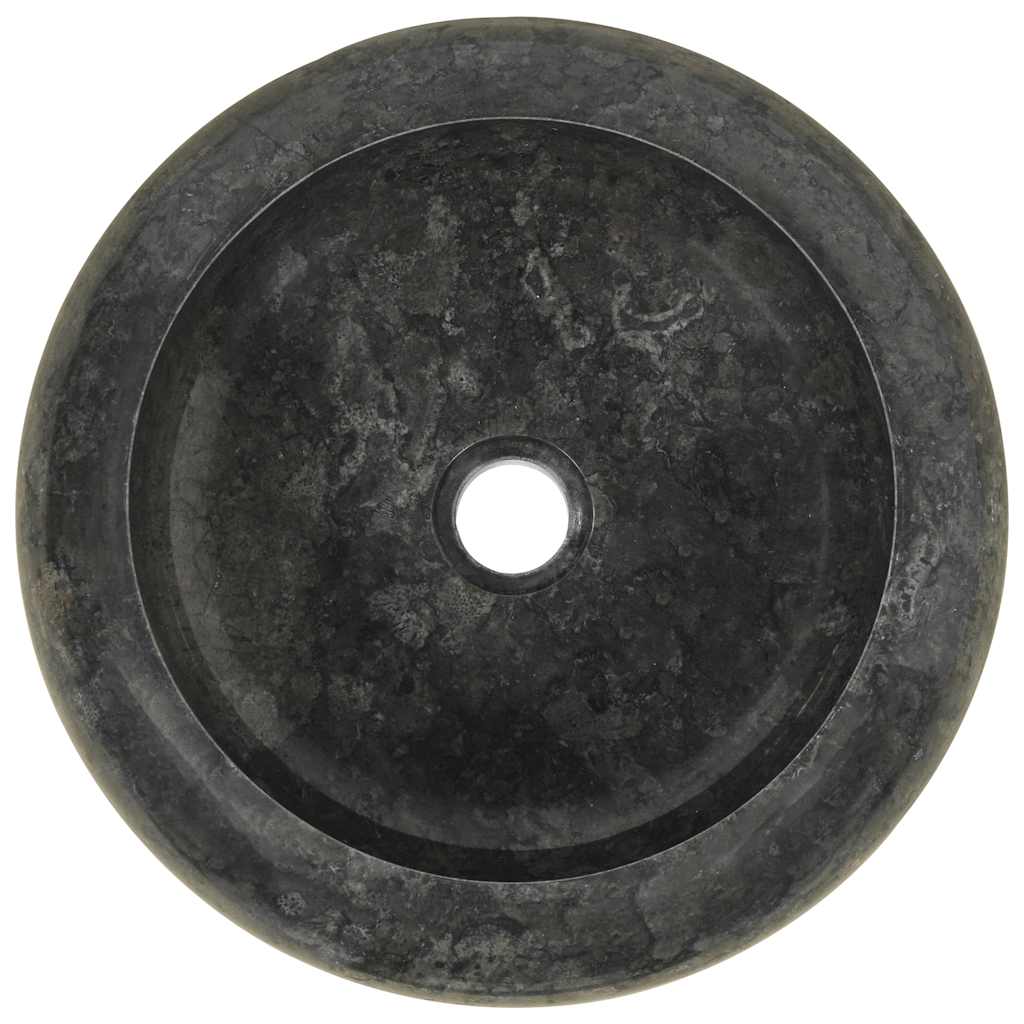 Νιπτήρας Μαύρος 45 x 12 εκ. Μαρμάρινος - PAKOBAZAAR