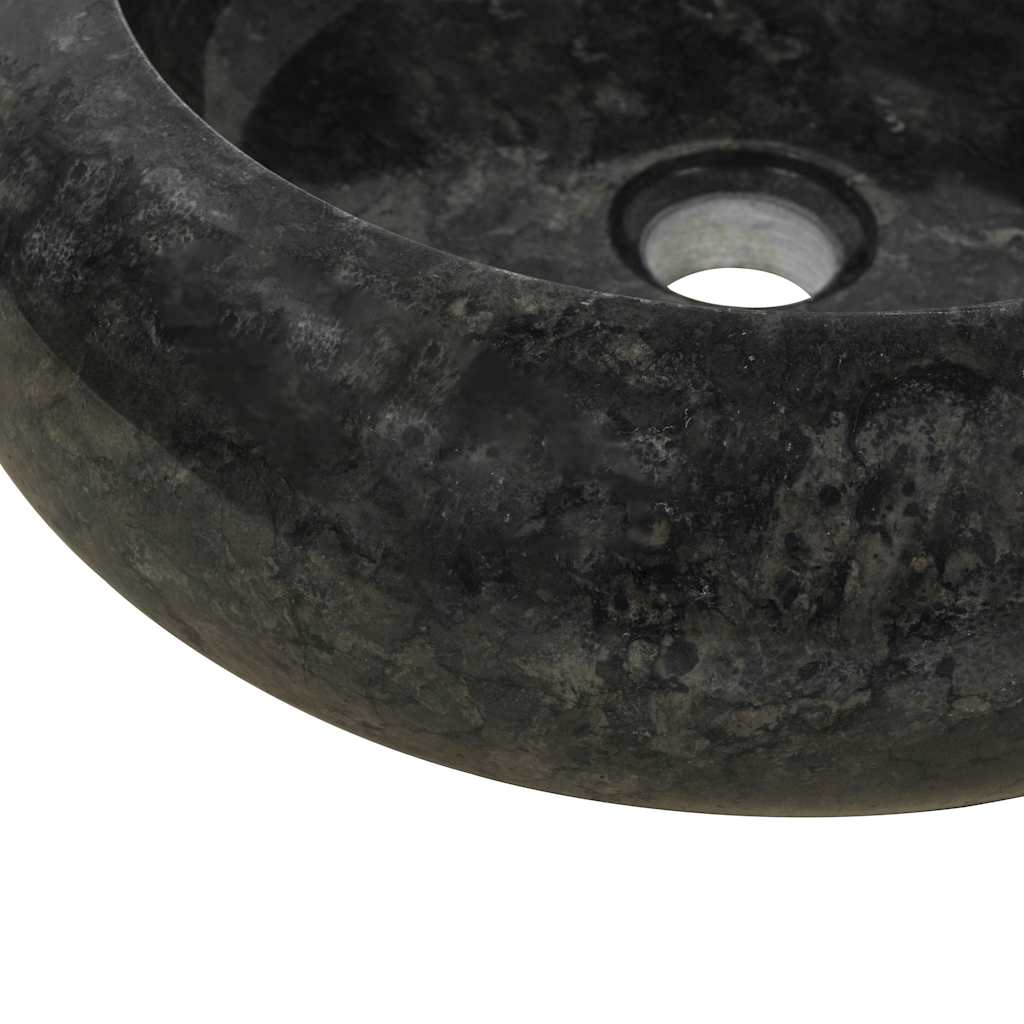 Νιπτήρας Μαύρος 45 x 12 εκ. Μαρμάρινος - PAKOBAZAAR