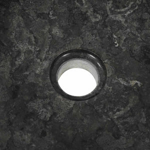 Νιπτήρας Μαύρος 45 x 12 εκ. Μαρμάρινος - PAKOBAZAAR