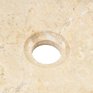 Νιπτήρας Κρεμ 40 x 12 εκ. Μαρμάρινος - PAKOBAZAAR