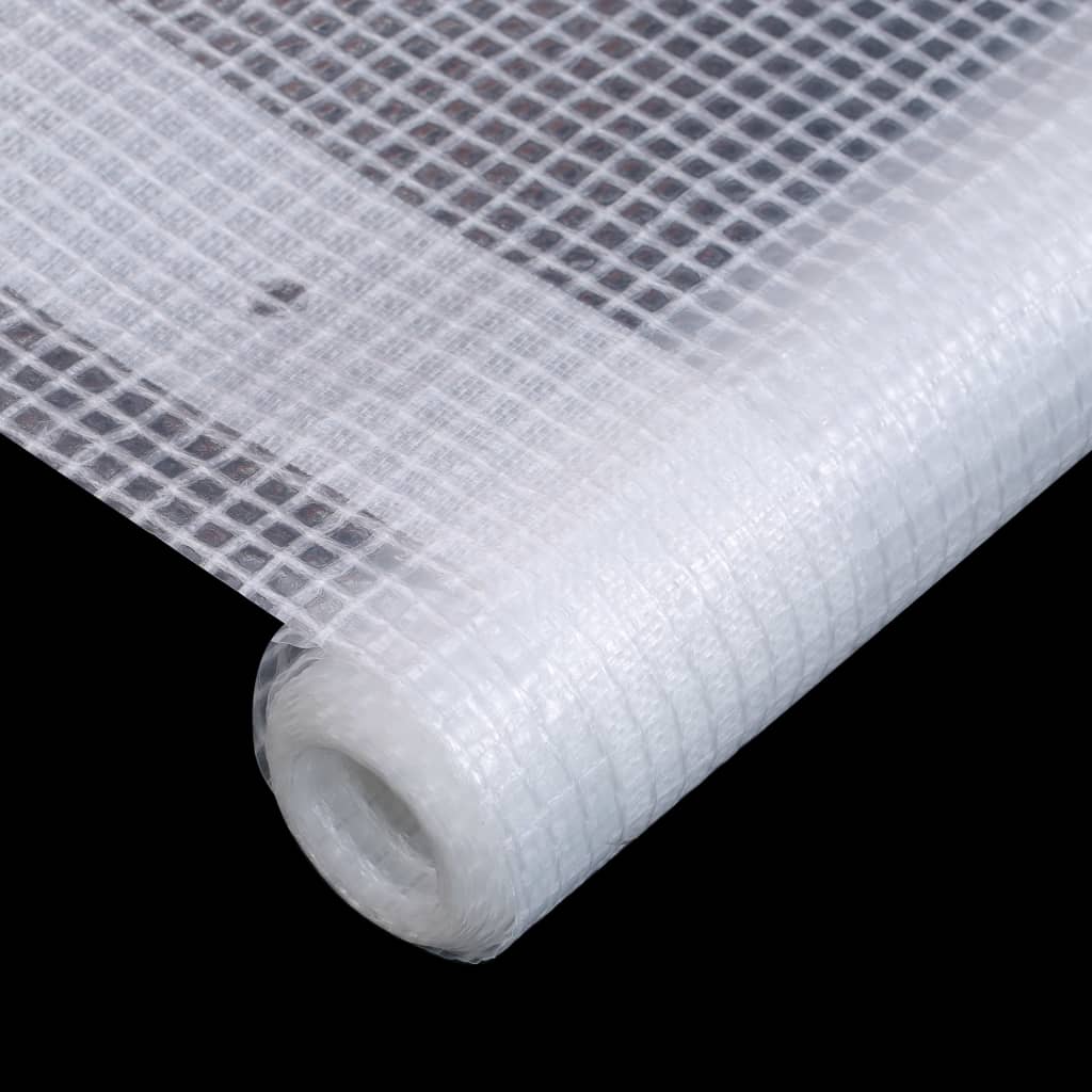 Μουσαμάς με Ύφανση Leno Λευκός 3 x 4 μ. 260 γρ./μ² - Pakobazaar
