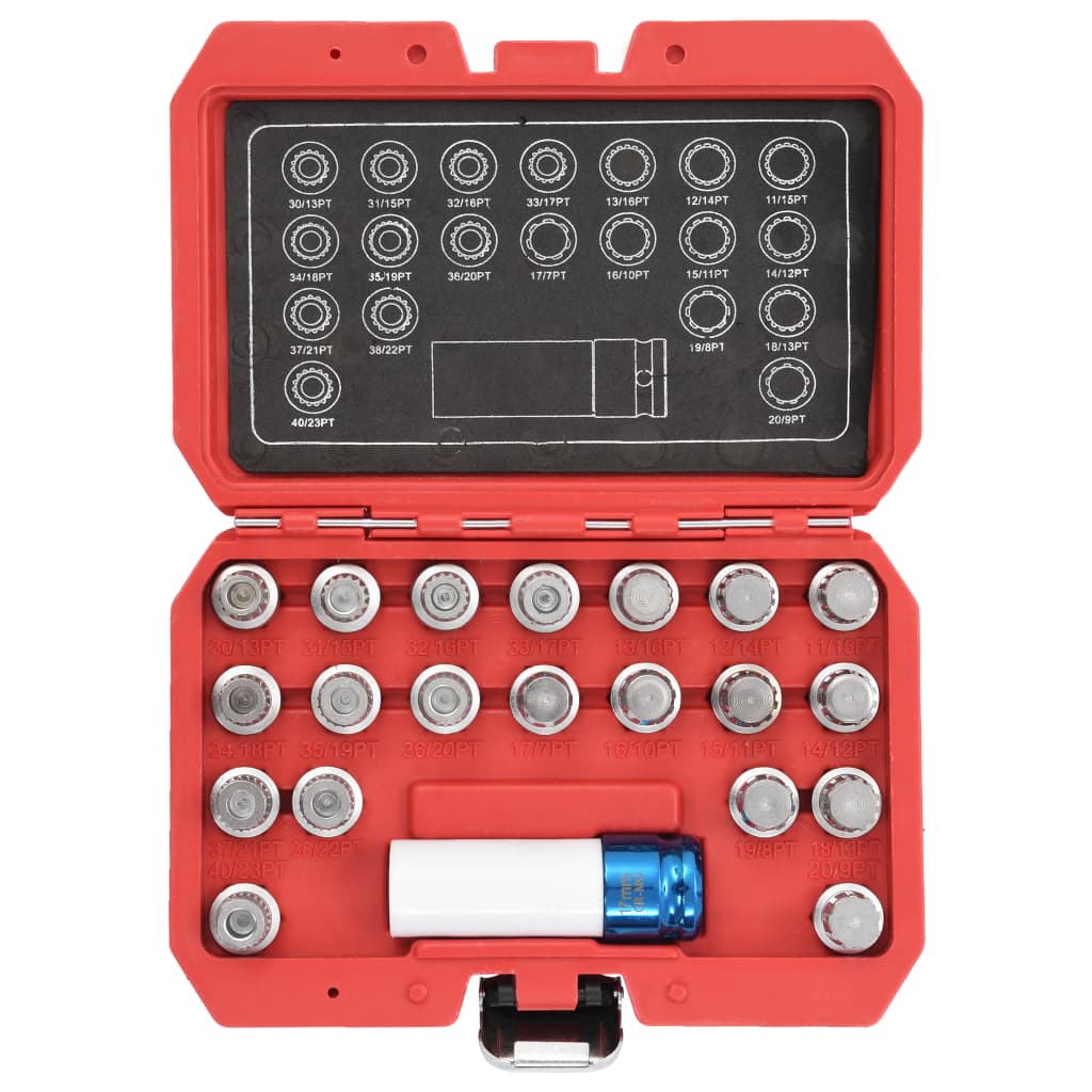 Σετ Καρυδάκια για Μπουλόνια Ασφαλείας Τροχού 21 τεμ. για BMW - PAKOBAZAAR