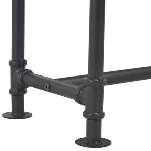 Κονσόλα Τραπέζι με 2 Συρτάρια 120x30x75 εκ. Μασίφ Ξύλο Ελάτης - Pakobazaar