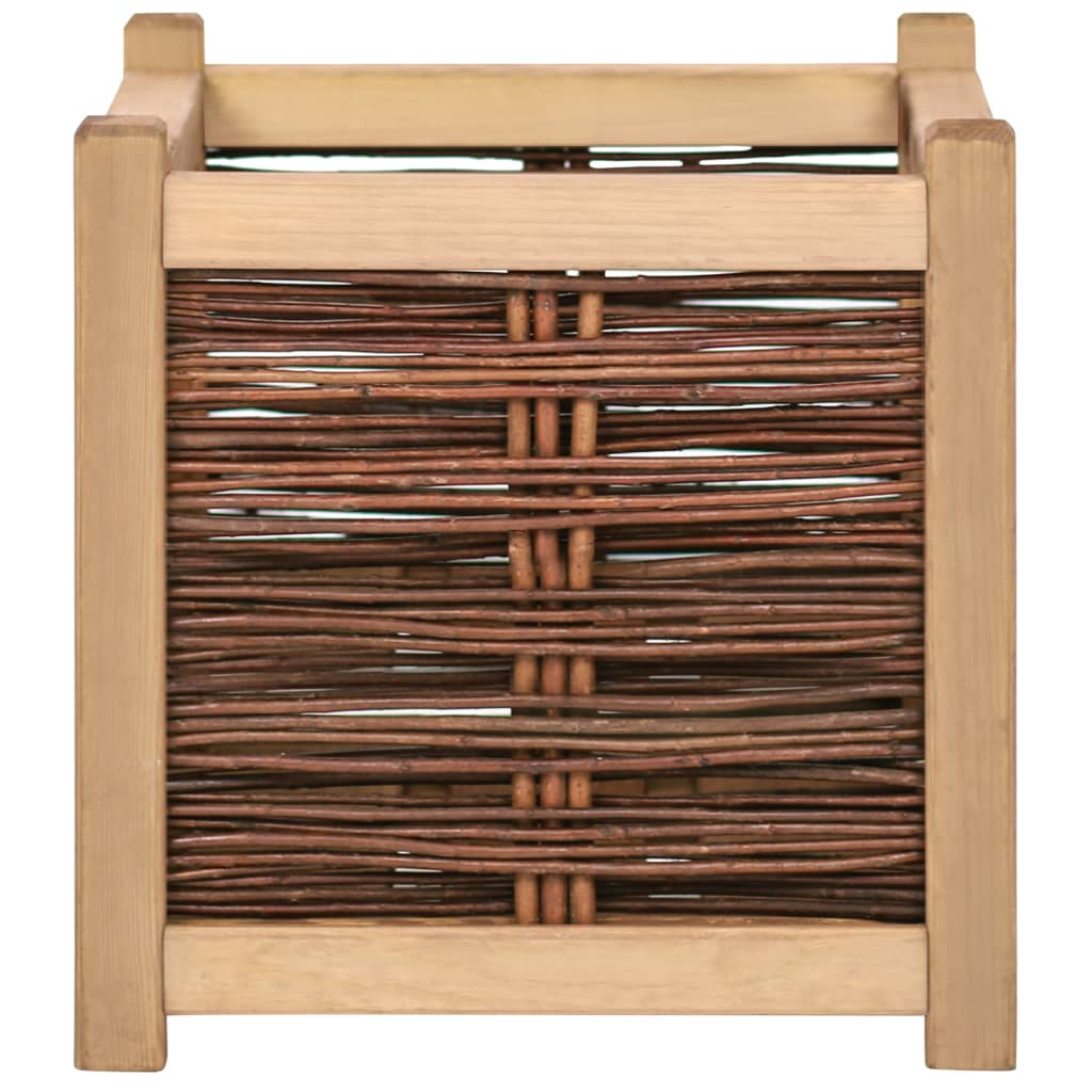Ζαρντινιέρα Υπερυψωμένη 40 x 40 x 40 εκ. από Μασίφ Ξύλο Πεύκου - Pakobazaar