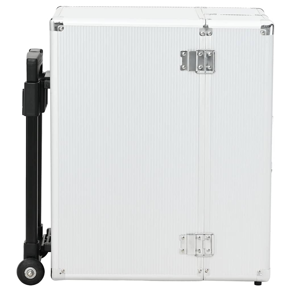 Βαλίτσα Τρόλεϊ Επαγγελματική Ασημί 47 x 39 x 27 εκ. Αλουμινίου - Pakobazaar