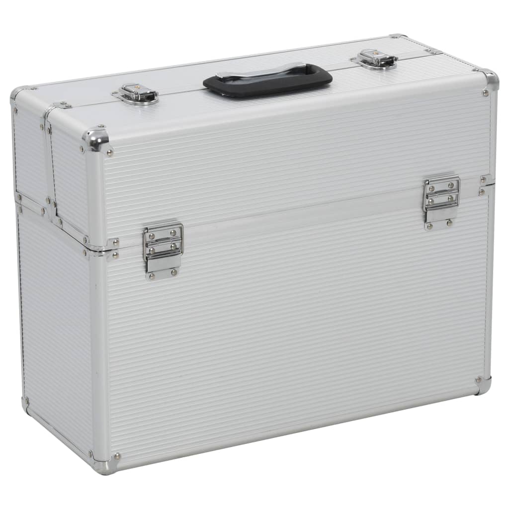 Εργαλειοθήκη 47x36x20 εκ. Ασημί Αλουμινίου - Pakobazaar