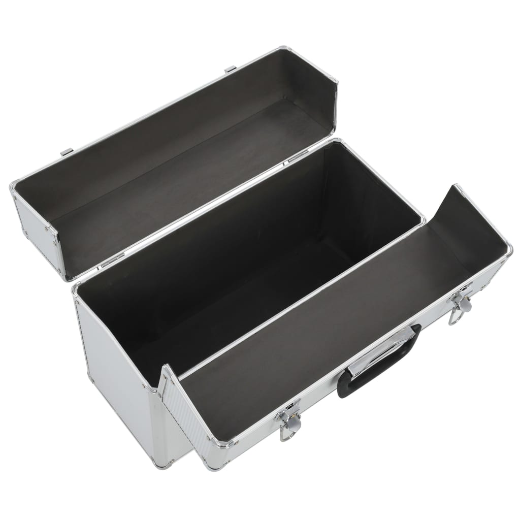 Εργαλειοθήκη 47x36x20 εκ. Ασημί Αλουμινίου - Pakobazaar