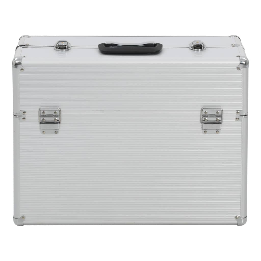 Εργαλειοθήκη 47x36x20 εκ. Ασημί Αλουμινίου - Pakobazaar