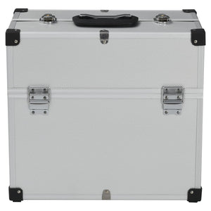 Εργαλειοθήκη Ασημί 38 x 22,5 x 34 εκ. Αλουμινίου - Pakobazaar