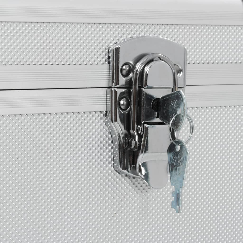 Κουτιά Αποθήκευσης 3 τεμ. Ασημί Αλουμινίου - Pakobazaar