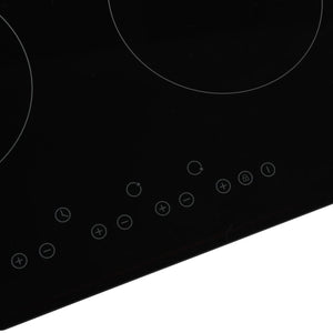 Εστία Κεραμική με 4 Εστίες και Πλήκτρα Αφής 6600 W - Pakobazaar