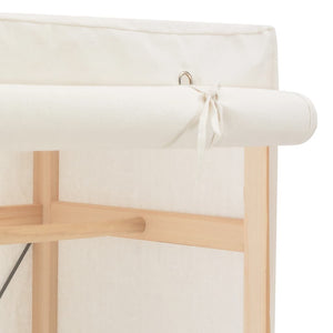 Ντουλάπα Λευκή 79 x 40 x 170 εκ. Υφασμάτινη