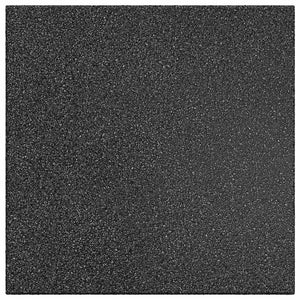 Πλάκες Δαπέδου Ασφαλείας 6 τεμ. Μαύρες 50x50x3 εκ. Καουτσούκ