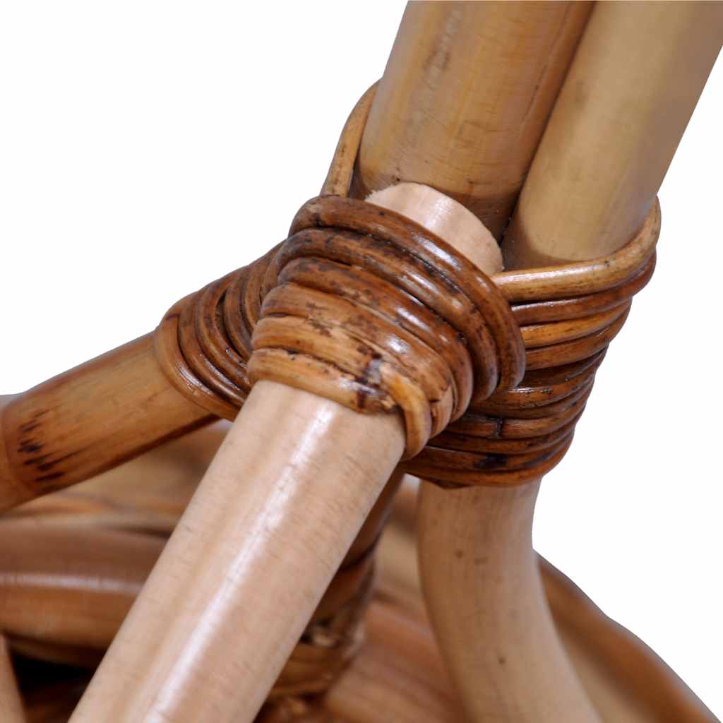 Πολυθρόνες Εξωτερικού Χώρου 2 τεμ. Καφέ από Γνήσιο Ρατάν - PAKOBAZAAR