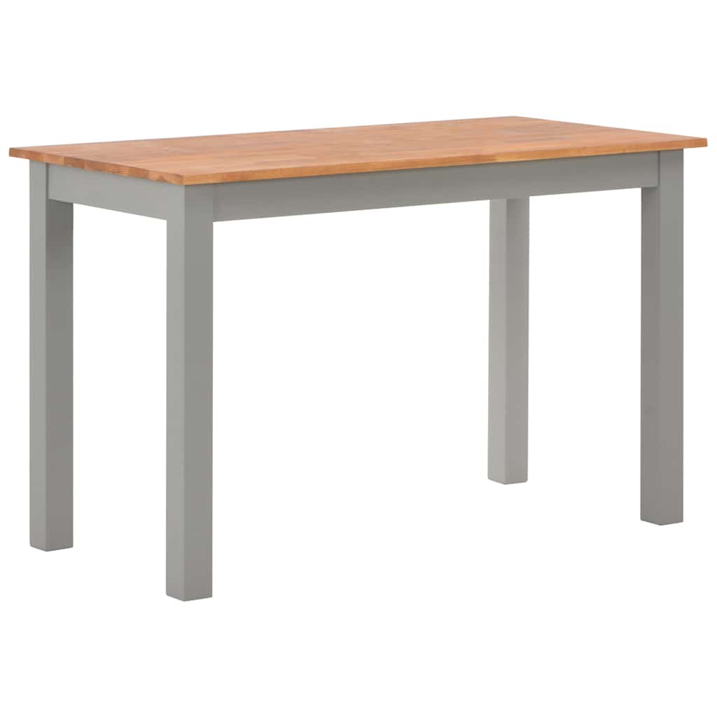 Τραπεζαρία 120 x 60 x 74 εκ. από Μασίφ Ξύλο Δρυός