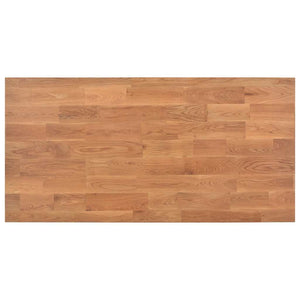 Τραπεζαρία 120 x 60 x 74 εκ. από Μασίφ Ξύλο Δρυός