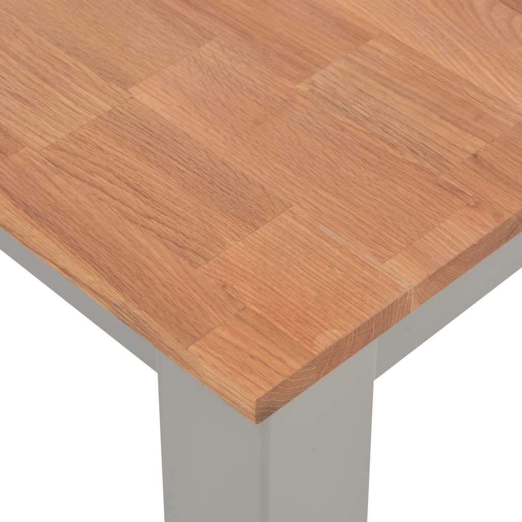 Τραπεζαρία 180 x 90 x 74 εκ. από Μασίφ Ξύλο Δρυός
