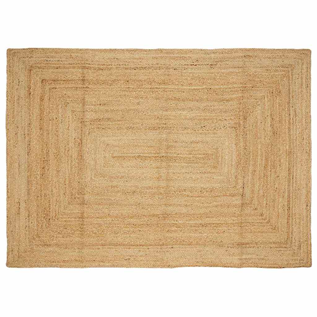 Χαλί Χειροποίητο Φυσικό Χρώμα 160 x 230 εκ. από Γιούτα - PAKOBAZAAR