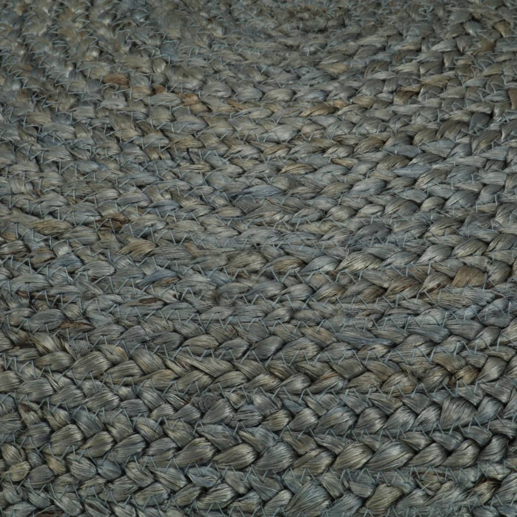 Πουφ Χειροποίητο Πράσινο Λαδί 45 x 30 εκ. από Γιούτα - PAKOBAZAAR