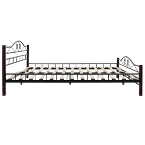 275859  Bed with Memory Foam Mattress Metal 180x200 cm(246743+241076)