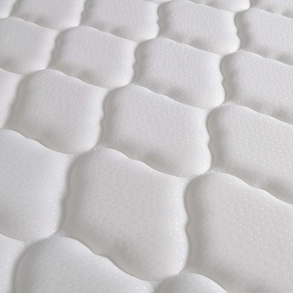 275859  Bed with Memory Foam Mattress Metal 180x200 cm(246743+241076)
