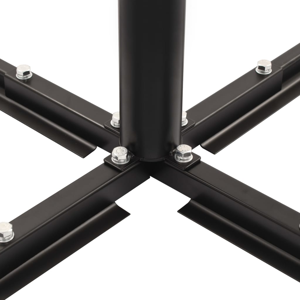 275869  Umbrella Stand with Weight Plates Grey and Black (45421+2x45071)
