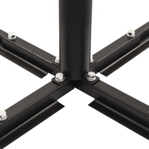 275869  Umbrella Stand with Weight Plates Grey and Black (45421+2x45071)