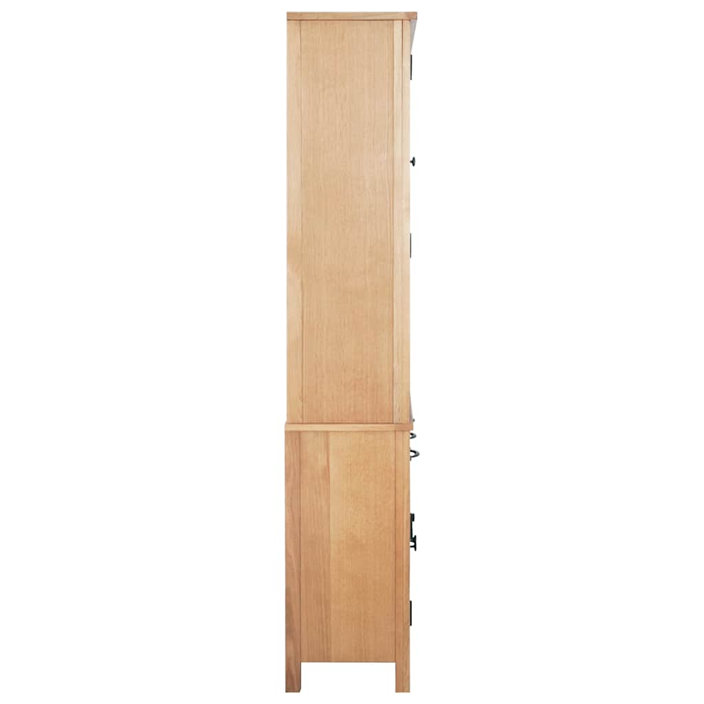 Βιβλιοθήκη Γραφείου Επικαθήμενη 110x33,5x105 εκ. Ξύλο Δρυός - Pakobazaar