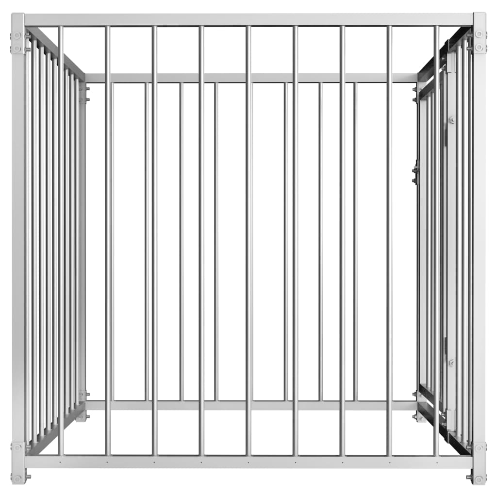 Κλουβί Σκύλου Εξωτερικού Χώρου 100 x 100 x 100 εκ. - PAKOBAZAAR