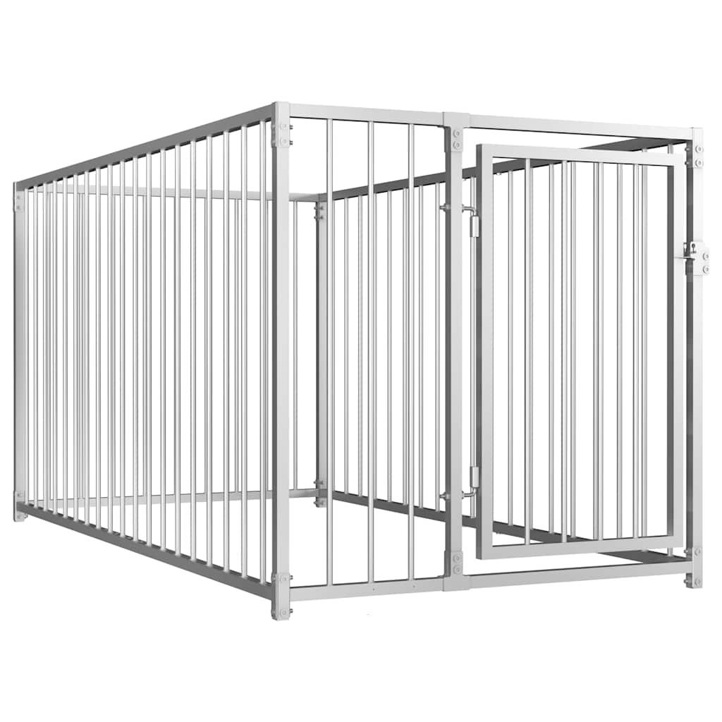 Κλουβί Σκύλου Εξωτερικού Χώρου 100 x 200 x 100 εκ. - PAKOBAZAAR