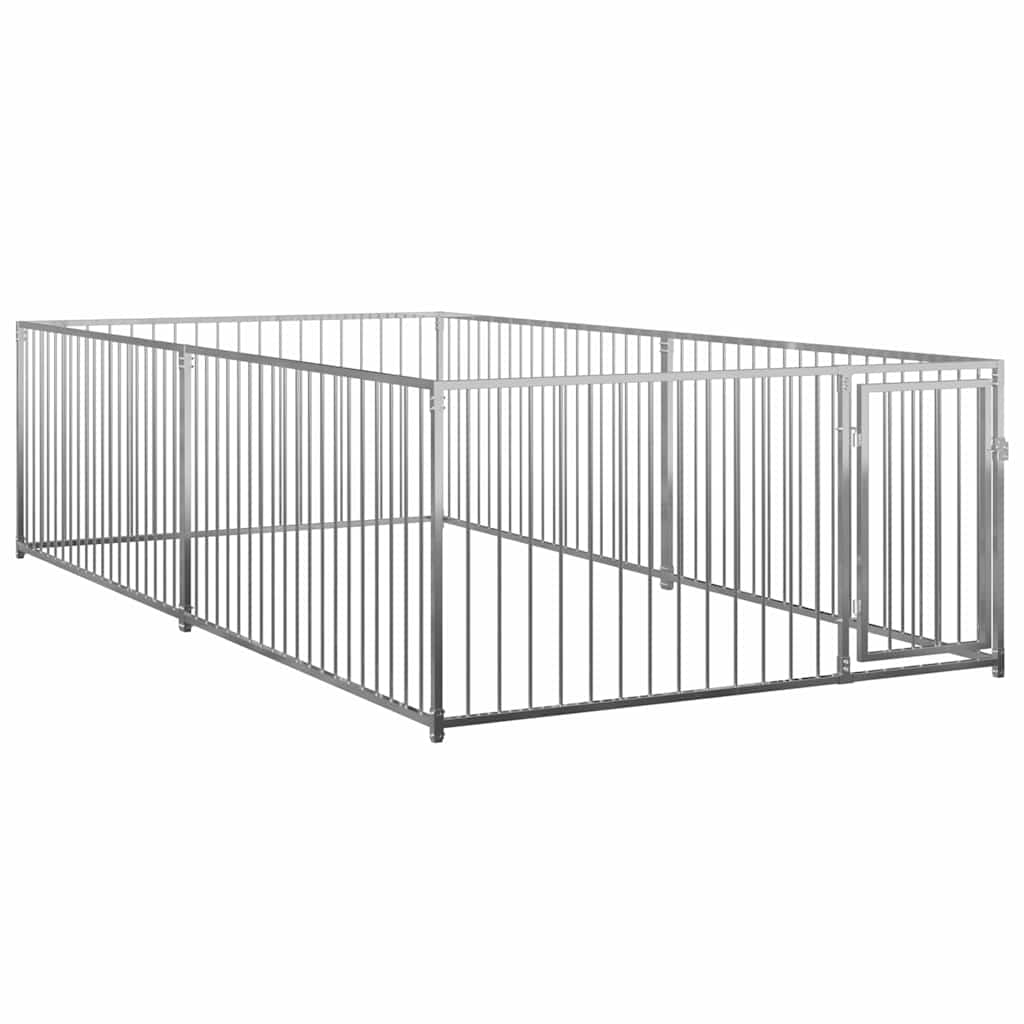 Κλουβί Σκύλου Εξωτερικού Χώρου 200 x 400 x 100 εκ. - PAKOBAZAAR