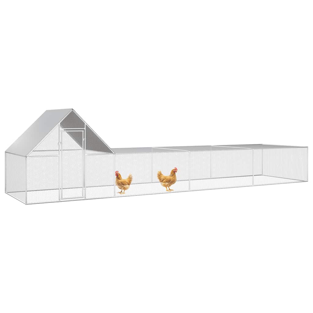 Κοτέτσι 8 x 2 x 2 μ. από Γαλβανισμένο Χάλυβα - PAKOBAZAAR