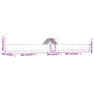 Κοτέτσι 14 x 2 x 2 μ. από Γαλβανισμένο Χάλυβα - PAKOBAZAAR