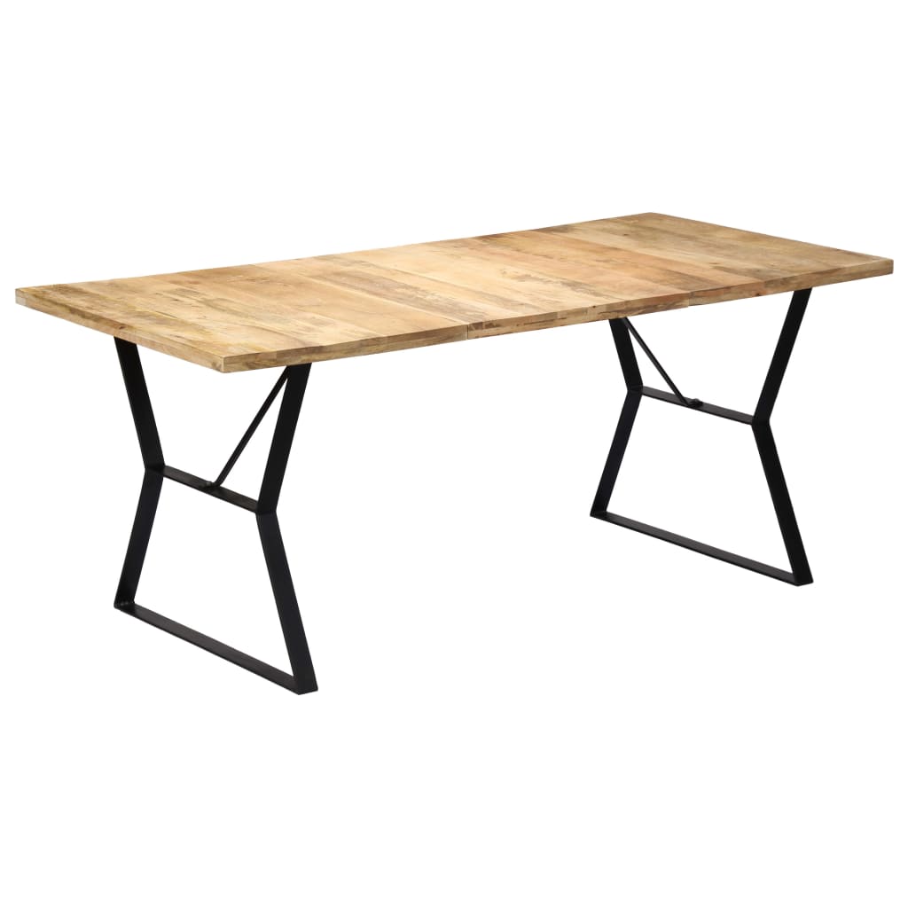 Τραπεζαρία 180 x 90 x 76 εκ. από Μασίφ Ξύλο Μάνγκο - Pakobazaar