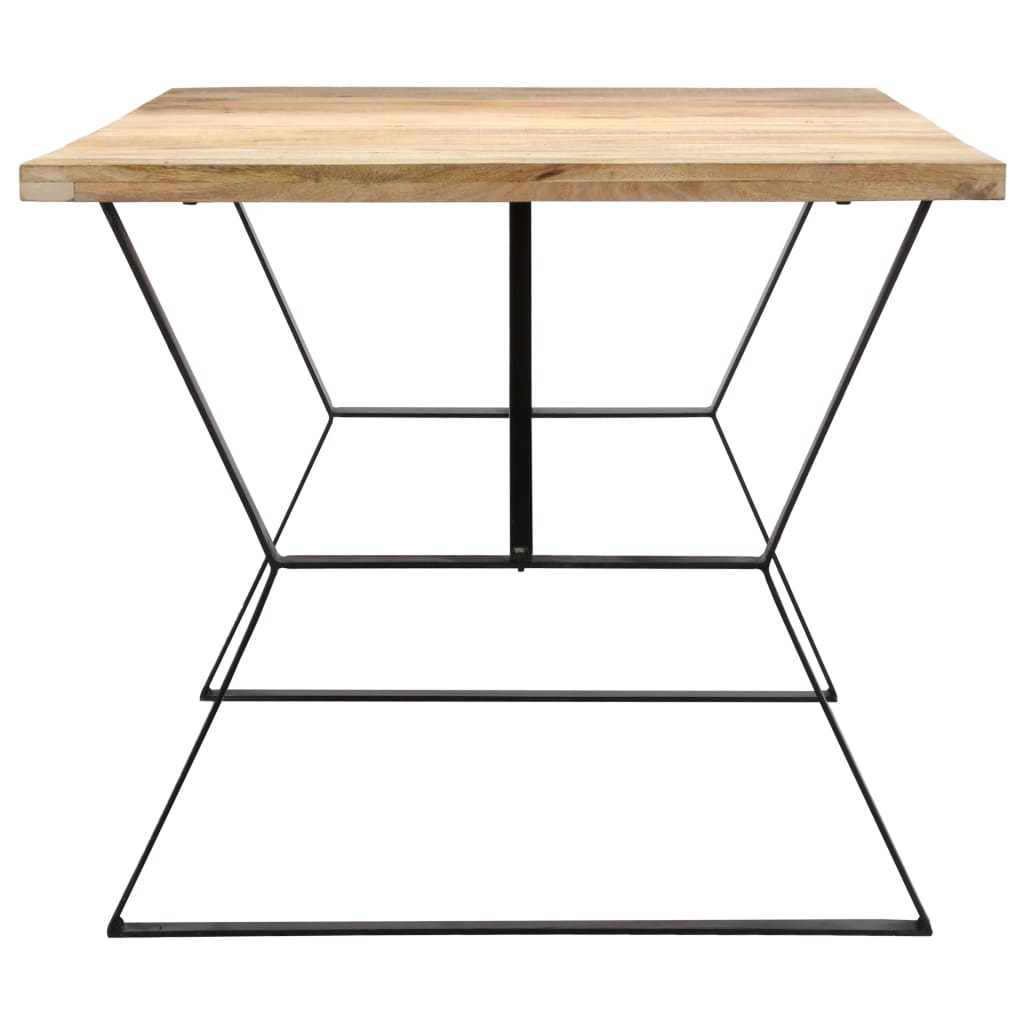 Τραπεζαρία 180 x 90 x 76 εκ. από Μασίφ Ξύλο Μάνγκο - Pakobazaar