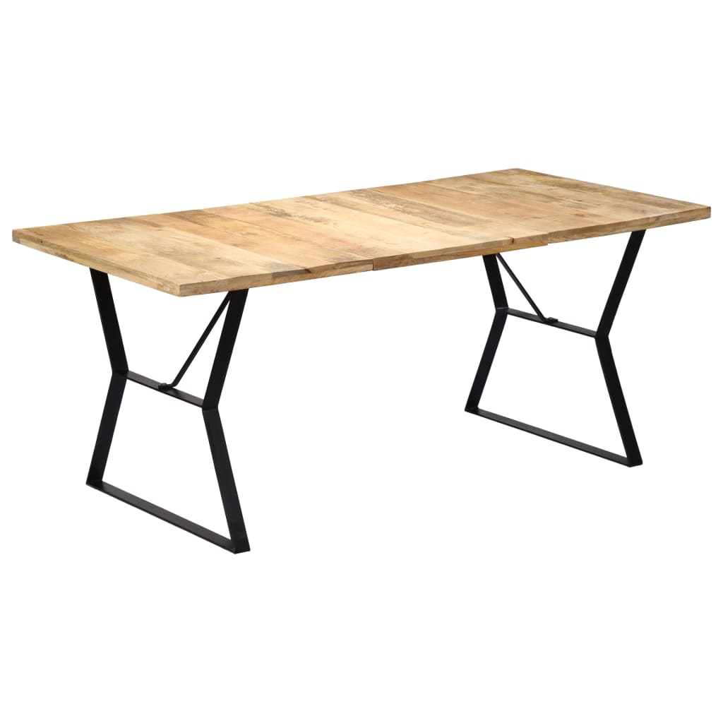 Τραπεζαρία 180 x 90 x 76 εκ. από Μασίφ Ξύλο Μάνγκο - Pakobazaar