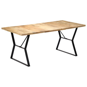 Τραπεζαρία 180 x 90 x 76 εκ. από Μασίφ Ξύλο Μάνγκο - Pakobazaar