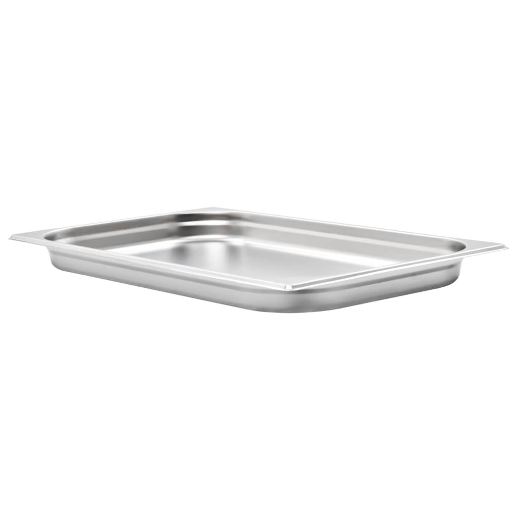 Λεκάνες Gastronorm 4 τεμ. GN 1/1 40 χιλ. από Ανοξείδωτο Ατσάλι - Pakobazaar